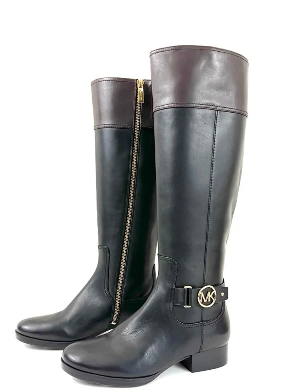 Michael Kors Harland Riding Roots Black and Brown